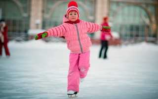 Как научить ребенка кататься на коньках