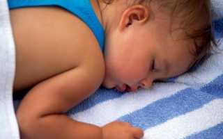 Повышенная потливость у ребенка во время сна и кормления