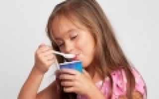 Йогурт для детей
